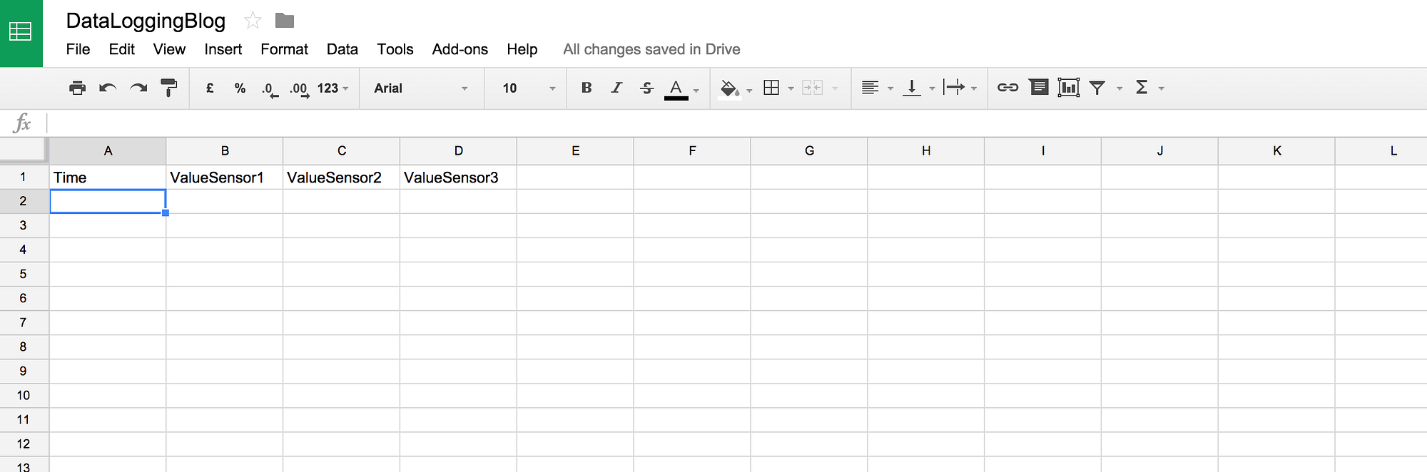 Data logging made easy — Intel Edison and Sheetsu